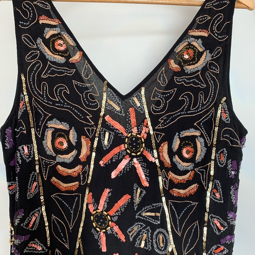 SOLD // Free People // Sequin Shift Dress // Small - Picture 6 of 8